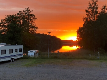 An image of the camping grounds